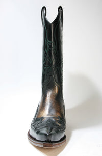 3241 Sendra Cowboystiefel Flora Verde Botella Denver Canela dark