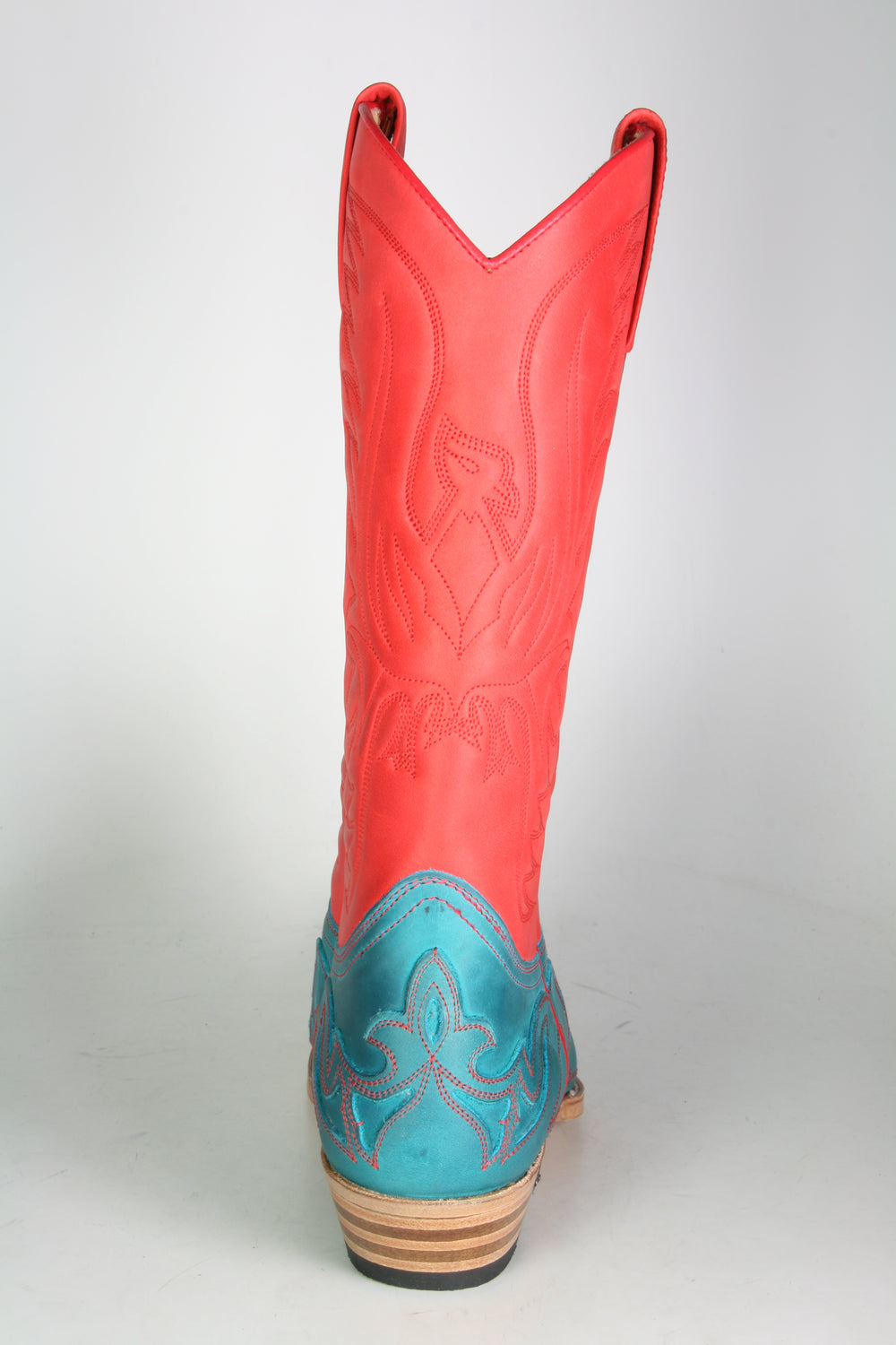3241 Sendra cowboy boots Floter Turquesa Rojo