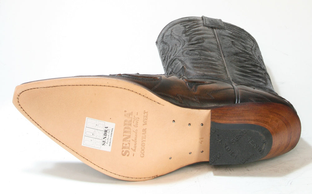 3241 Sendra Boots Cowboy boots IBIZA Britnes Flo. Marron Barbados