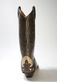 3241 Sendra Boots Cowboy boots Marron Python Iris