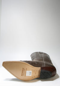 3241 Sendra Boots Cowboy boots Marron Python Iris