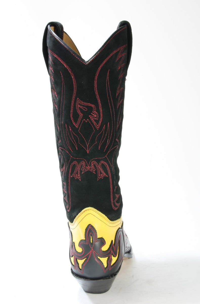 3241 Sendra Cowboystiefel Spr. Negro Rocio Sol