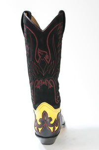 3241 Sendra Cowboystiefel Spr. Negro Rocio Sol