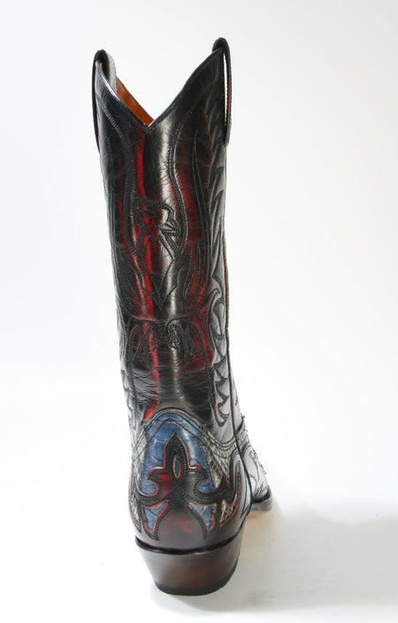 3241 Sendra Boots Hurr. Rojo Piton Fantasia Moon