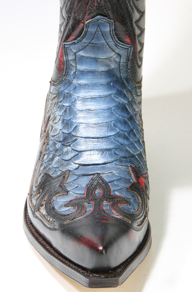 3241 Sendra Boots Hurr. Rojo Piton Fantasia Moon