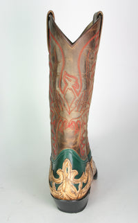 3241 Cowboystiefel Sendra Quiecia Blondy Flora Verde