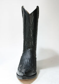 3241 Sendra Cowboystiefel Trenzado IBIZA schwarz