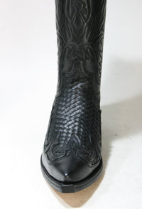 3241 Sendra Cowboystiefel Trenzado IBIZA schwarz