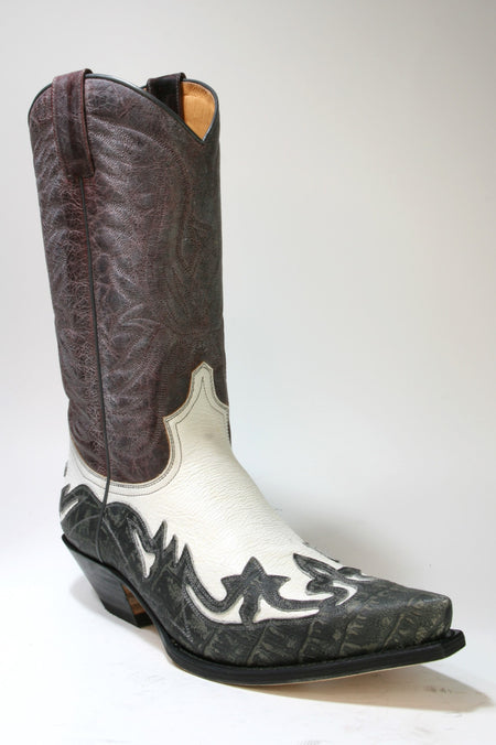 3241 Sendra Cowboystiefel Coco Carre Selva Antracita
