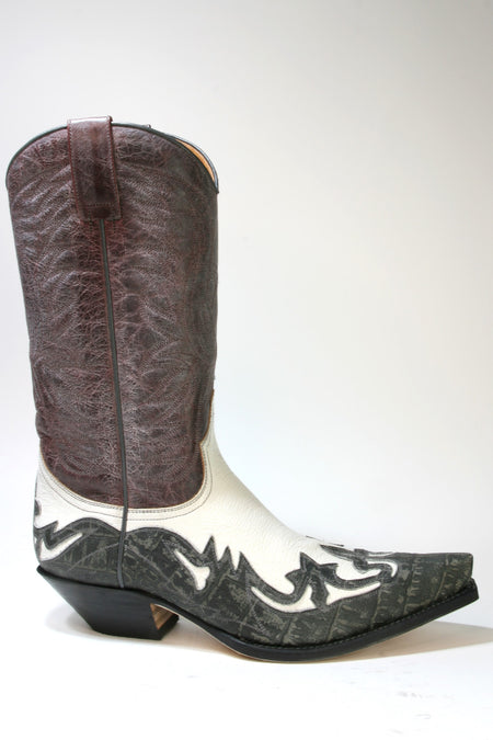 3241 Sendra Cowboystiefel Coco Carre Selva Antracita