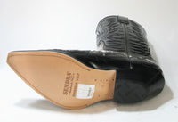 3241 Sendra cowboy boots Flor. Black Python Natural