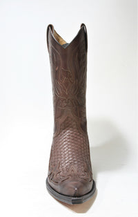 3241 Sendra Cowboystiefel Trenzado braun