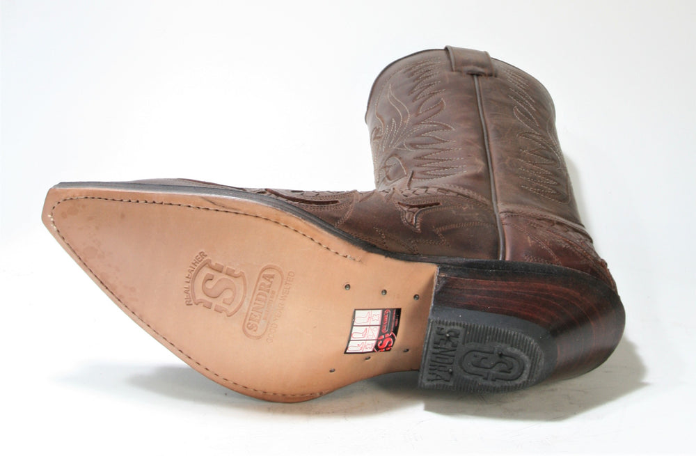 3241 Sendra Cowboystiefel Trenzado braun