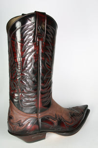 3241 Sendra cowboy boots IBIZA Flor. Fuchsia Spr. 7004