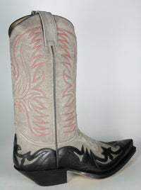 3241 Sendra Cowboy Boots Negro Blondy Inca