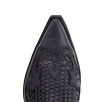 3241 Sendra Cowboy Boots Trenzado WEST black