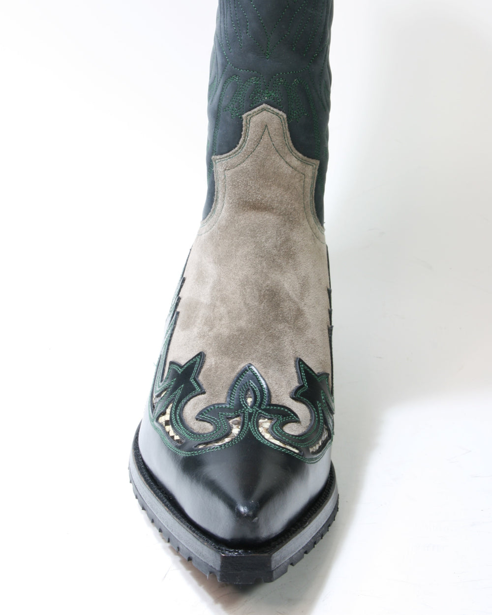 3242 Sendra Boots IBIZA Ciclon Negro Serr. Taupe Gummisohle
