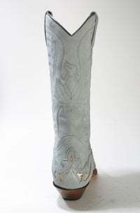 3242 Sendra Cowboystiefel Serr. Cement Wildleder