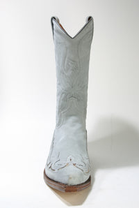 3242 Sendra Cowboystiefel Serr. Cement Wildleder