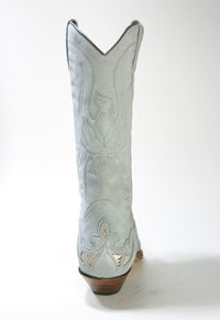 3242 Sendra Cowboystiefel Serr. Cement Wildleder