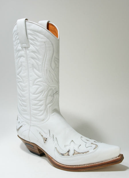 3242 Sendra Cowboystiefel X Blanco