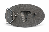 32507 RB Buckle Longhorn schwarz