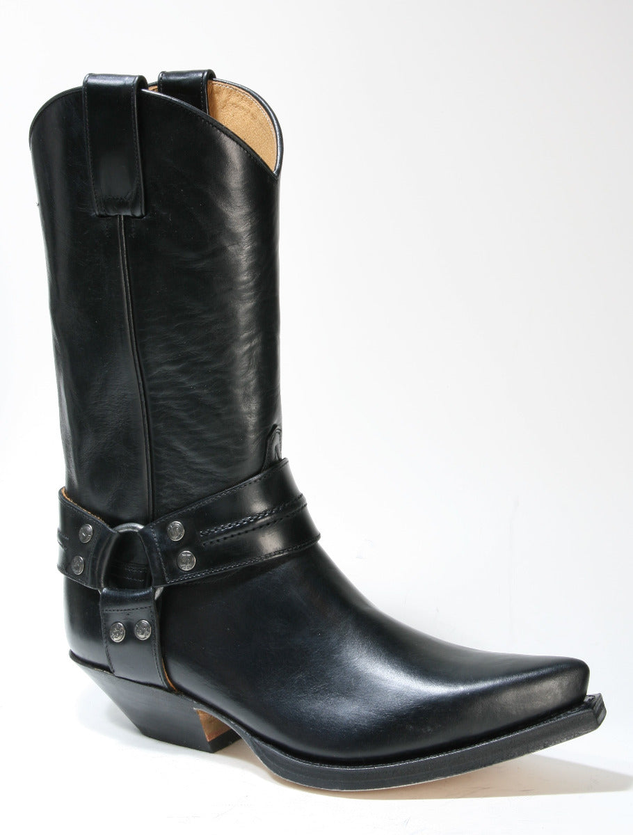 3305 Sendra Cowboystiefel Bikerboots Ciclon Negro