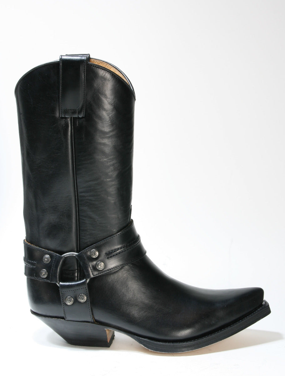 3305 Sendra Cowboystiefel Bikerboots Ciclon Negro