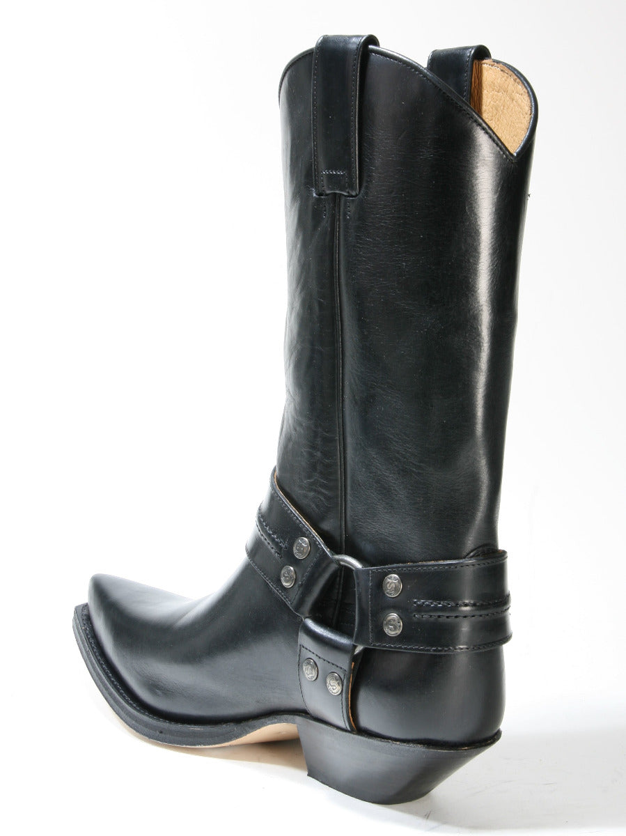 3305 Sendra Cowboystiefel Bikerboots Ciclon Negro