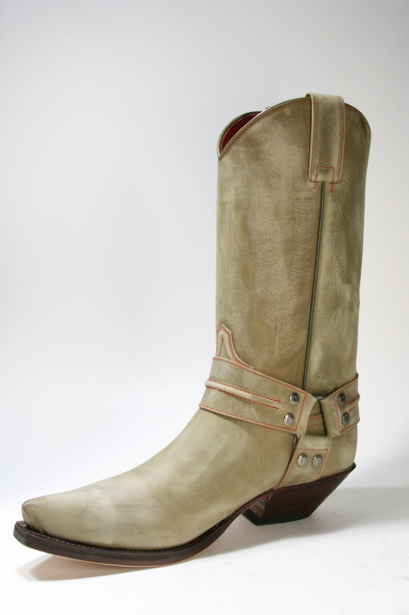 3305 Sendra Cowboystiefel Bikerboots spitz Flota Funt. Lavado