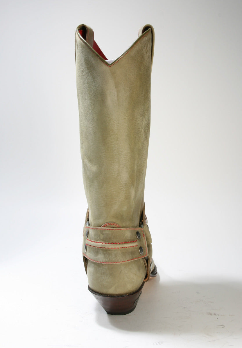 3305 Sendra Cowboystiefel Bikerboots spitz Flota Funt. Lavado