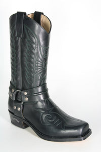 3335 Sendra Bikerboots Negro
