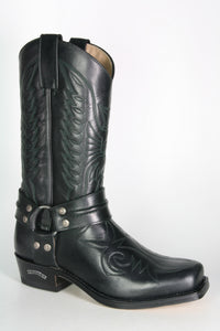 3335 Sendra Bikerboots Negro