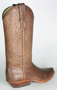 3389 Tony Mora Cowboy Boots Brown1