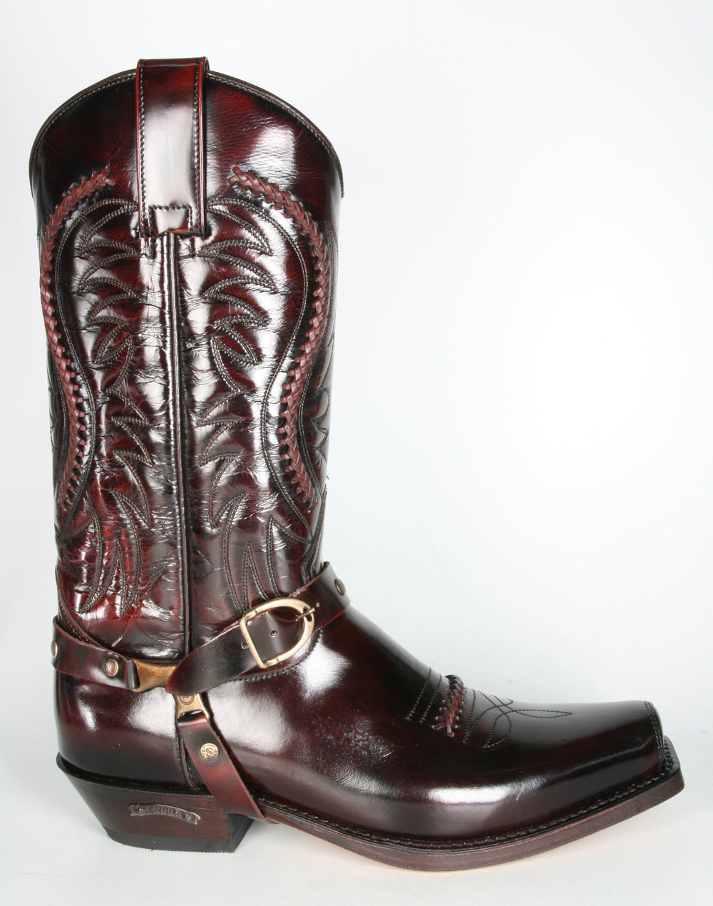 3434 Sendra Cowboystiefel Flor. Fuchsia