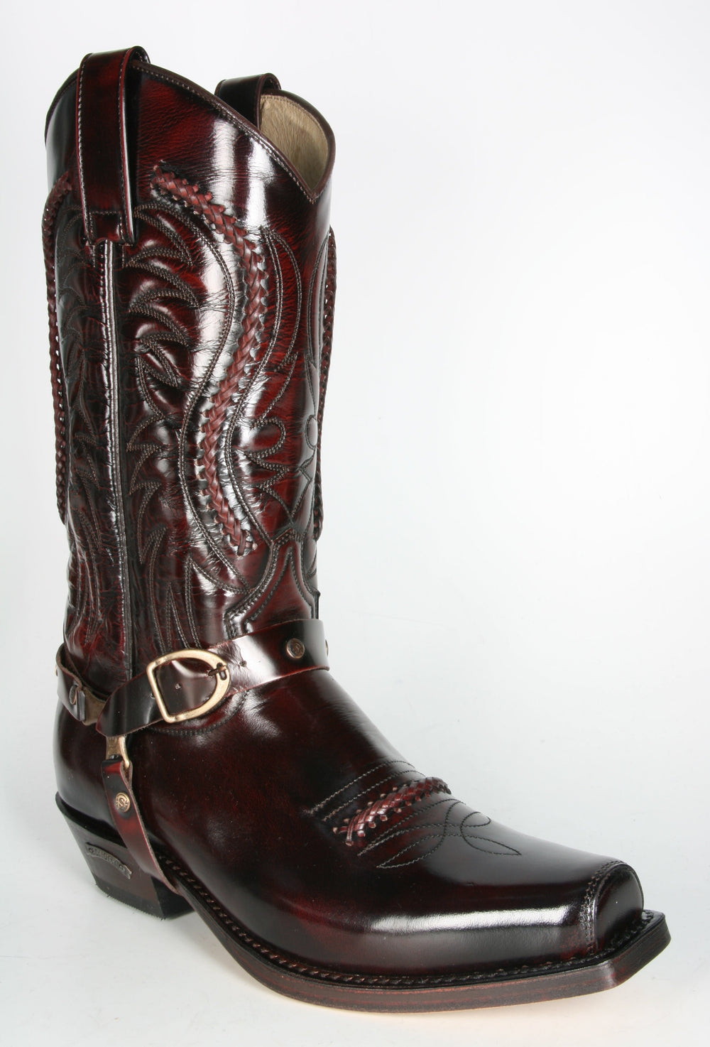 3434 Sendra Cowboystiefel Flor. Fuchsia