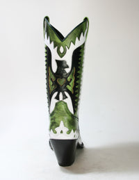 3840 Sendra Cowboystiefel GORCA Dream Zulu Blanco Denver Verde