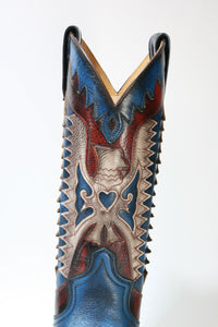 3840 Sendra Cowboystiefel Hurricane Rojo Ducados