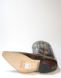 3840 Sendra Cowboystiefel Natur Antic Jacinto