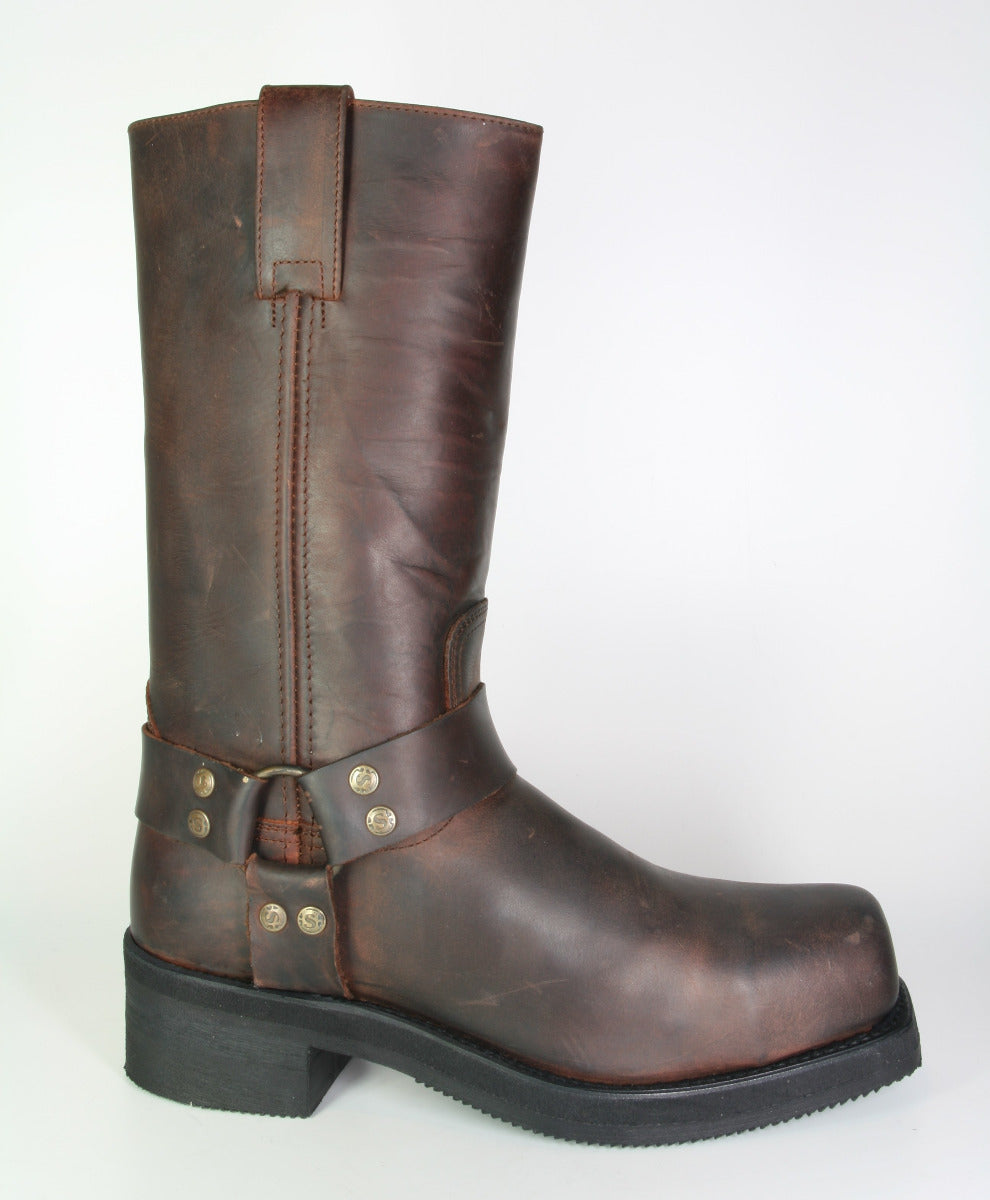 3885 Patton Sendra Bikerboots braun