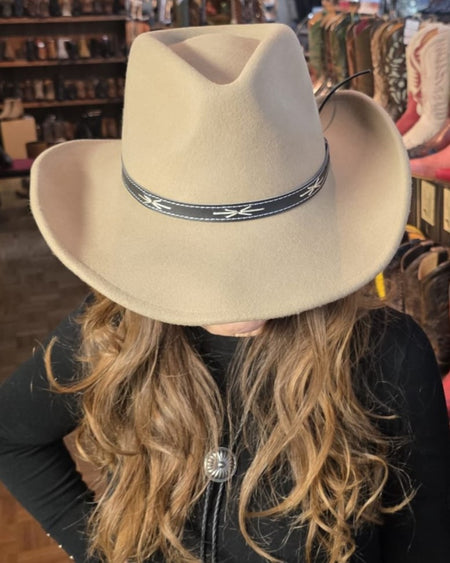 43310  Cowboyhut hellbraun