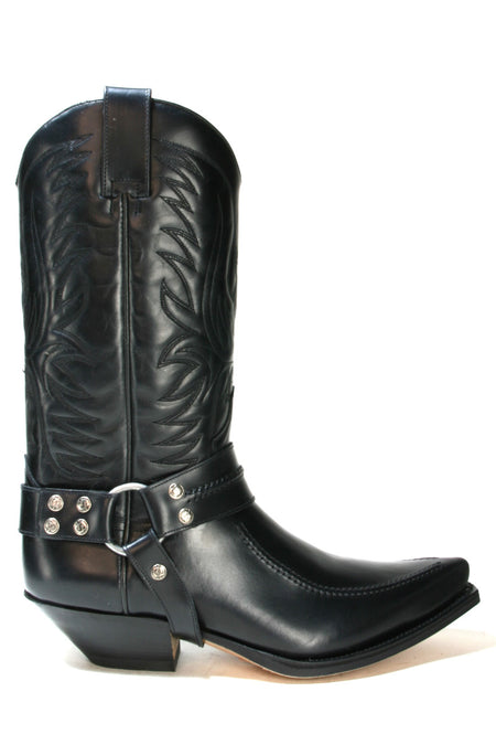 4547 Sendra Cowboystiefel Ciclon Negro