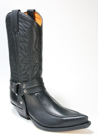 4547 Sendra Cowboystiefel Negro