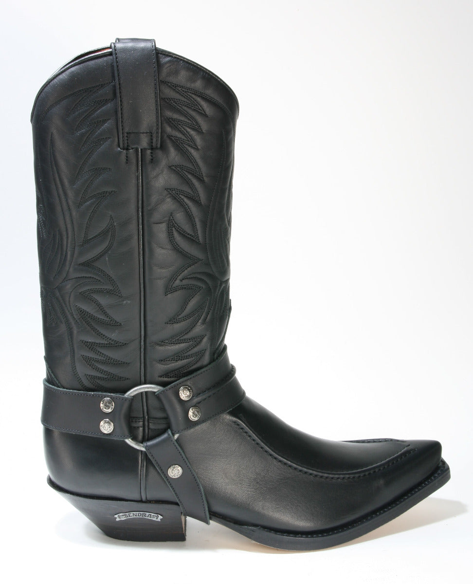 4547 Sendra Cowboystiefel Negro
