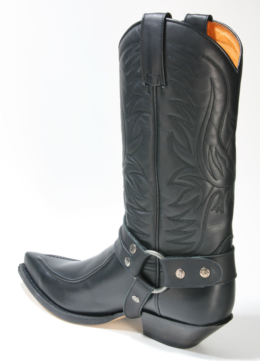 4547 Sendra Cowboystiefel Negro