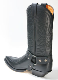 4547 Sendra Cowboystiefel Negro
