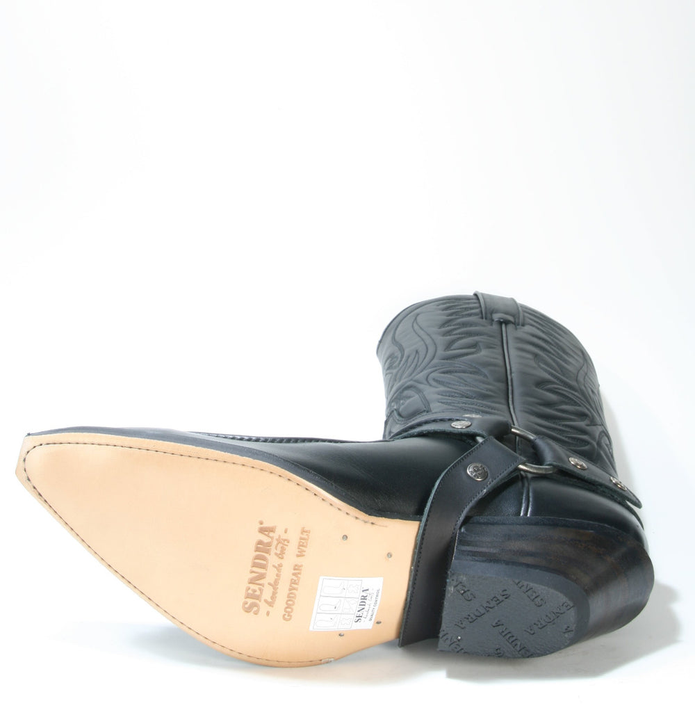 4547 Sendra Cowboystiefel Negro