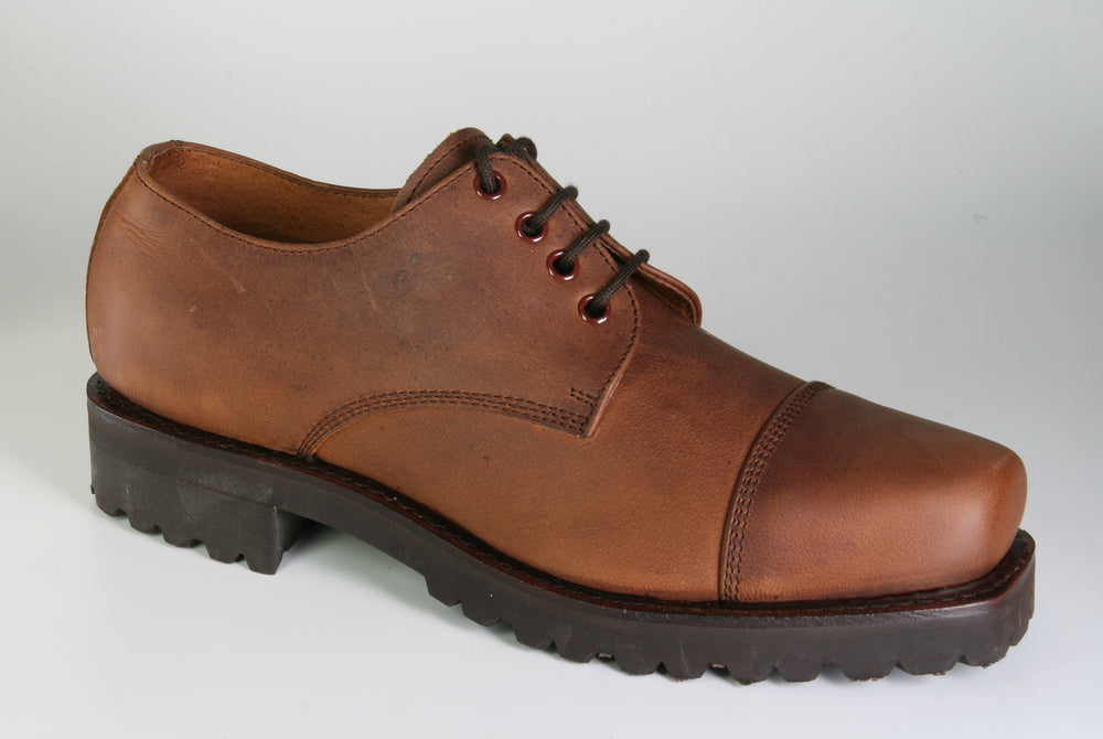 4547 Vidal Schnürschuhe braun mit Gummisohle
