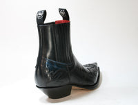 4660 Sendra Boots Ankle Boots Ciclon Negro Denver Azul
