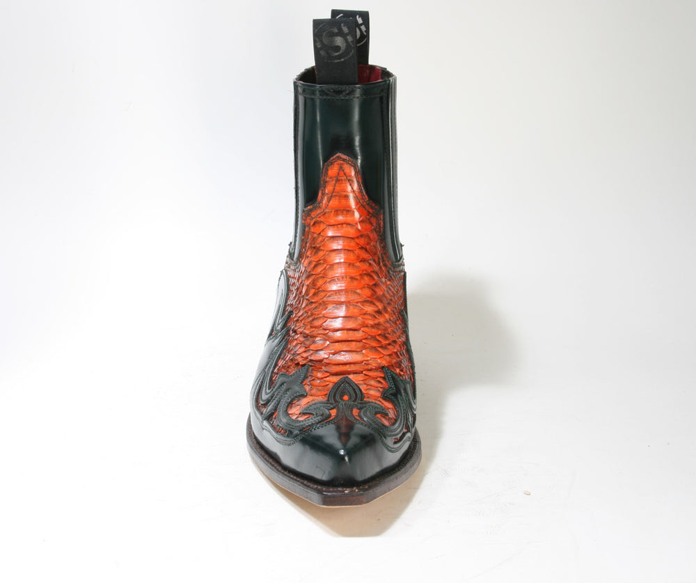 4660 Sendra Boots Flora Verde Python Calendula